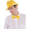 Amscan Yellow Fabric Bow Tie - 3.25" x 6" (Pack of 1) - Stylish & Versatile Accessory for Every Occasion, Parties & Events view 2