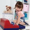 Learning Resources Pretend & Play Calculator Cash Register Toy - Gift for Kids, Toddler Toys, Play Money & Credit Card, Shopping Store Playset, Educational Preschool Activities view 2