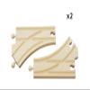 BRIO World - 33346 Curved Switching Tracks | 2 Piece Toy Train Accessory for Kids Ages 3 and Up view 3