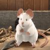 Folkmanis Mouse Hand Puppet, White view 4