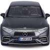 Maisto Mercedes-Benz EQS Gray Metallic Special Edition Series 1/27 Diecast Model Car view 2