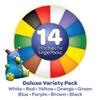 Crayola Model Magic Deluxe Variety Pack (14ct), Stocking Stuffers, Kids Air Dry Clay, 7oz, Bulk Modeling Clay Alternative, Christmas Gifts for Grandkids, Ages 4+ view 2