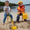 Big Dig Toy Excavator Ride, Sandbox Digger w/ 360 Rotation Base for Kids Ages 3 & Up, Yellow - Outdoor Playground and Sand Beach Construction Riding Toys for Children view 3
