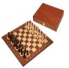 Philos Tournament Wooden Chess Set with 50cm Board and Wooden Pieces in Wooden Storage Box (90mm King) view 1