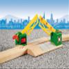 BRIO World 33750 - Magnetic Action Crossing | Interactive Wooden Toy Train Accessory | Enhances Hand-Eye Coordination | Compatible with All BRIO Train Sets | Ideal for Kids Ages 3 and Up view 2