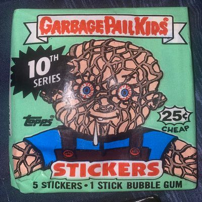 Topps Series 10 Garbage Pail Kids Trading Cards Unopened Wax Pack