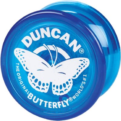 Duncan Toys Butterfly Yo-Yo, Beginner Yo-Yo with String, Steel Axle and Plastic Body, Mystery Color