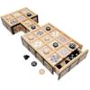 WE Games The Royal Game of UR - Wood Board with Storage Drawer | One of The Oldest Strategy Games in The World view 1