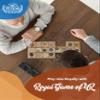 WE Games The Royal Game of UR - Wood Board with Storage Drawer | One of The Oldest Strategy Games in The World view 2
