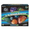 Great Explorations, 3-D Solar System Glow In The Dark Ceiling Hanging Kit 3D Planets and Star Stickers Create the Milky Way Teach Science STEM view 2