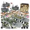 BMC WW2 D-Day Plastic Army Men - Invasion of Normandy 114pc Boxed Playset view 1