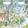 Create-A-Scene Fairies Magnetic Playset Portable Mess-Free Magnet Activities Creative Fun For Ages 3+ view 3