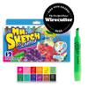 Mr. Sketch Scented Markers, Chisel Tip, Assorted Colors, 12 Count view 2