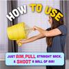 Airzooka Air Blaster- Blows 'Em Away - Air Toy for Adults and Children Ages 6 and Older - Black view 4
