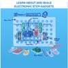 Snap Circuits Jr. SC-100 Electronics Exploration Kit, Over 100 Projects, Full Color Project Manual, 28 Parts, STEM Educational Toy for Kids 8 + view 4