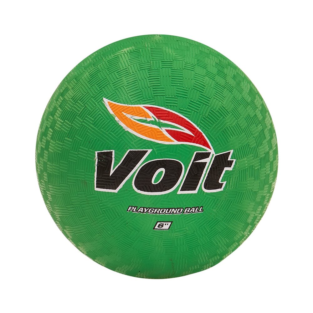 Voit Playground Ball, Green, 6-Inch