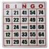 EZ to Read Bingo Card - One Card view 1