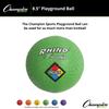 Champion Sports Rhino Playground Balls 8.5"D - Two Ply, Nylon Wound, GREEN view 3