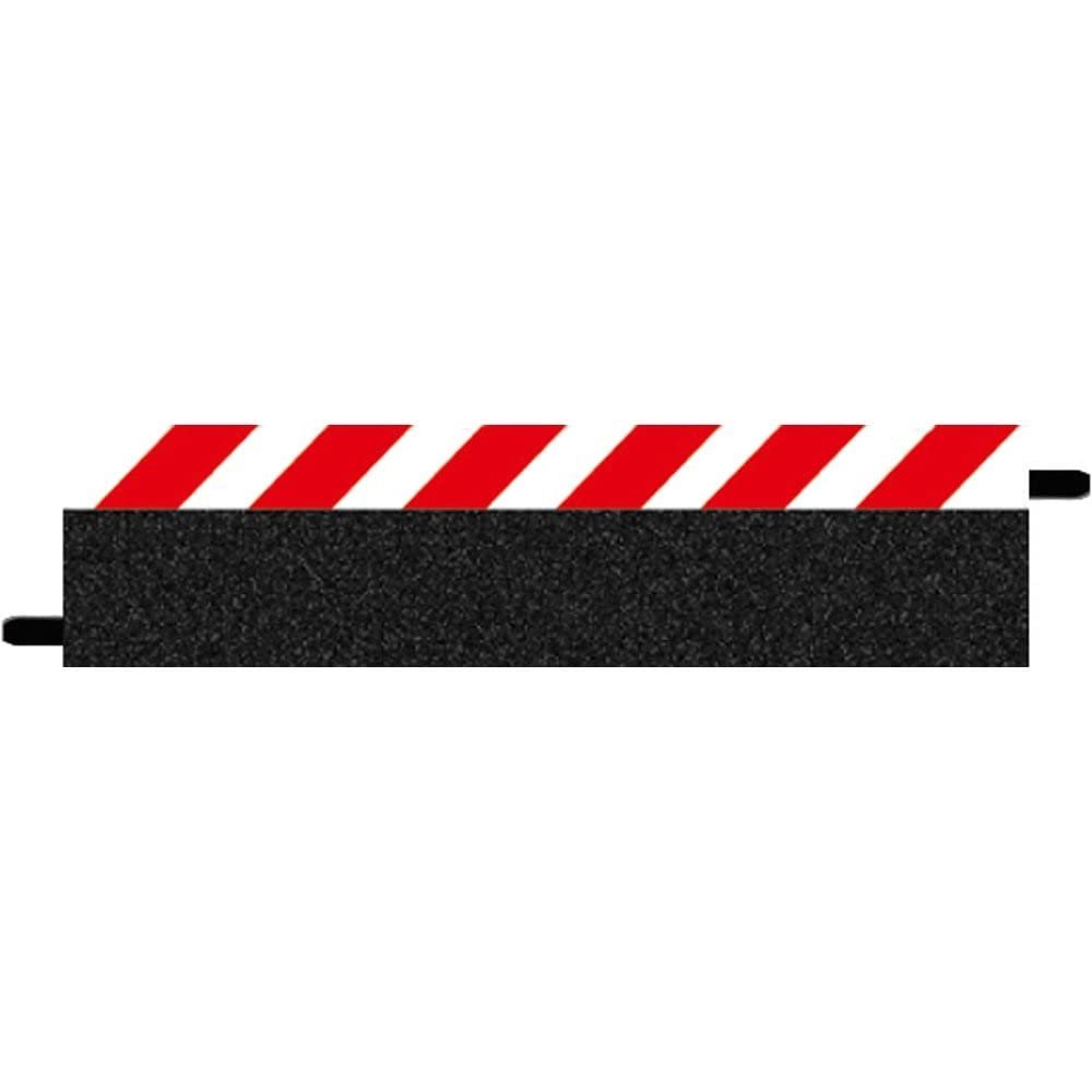 Carrera Digital 124 20560 Outside Shoulder for Straight, 6 pcs.