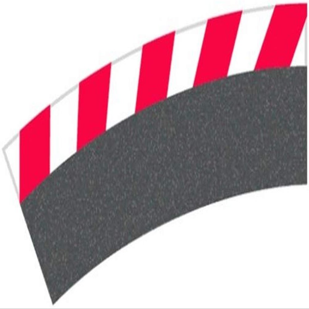Carrera 20020567 Outer Edge Strips for Curve 1/30 (6), end Pieces (2) Slot Car Track Accessory