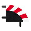Carrera 20020567 Outer Edge Strips for Curve 1/30 (6), end Pieces (2) Slot Car Track Accessory view 4