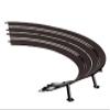 Carrera 20575 High Banked Curve 2/30, 6 Pieces - Digital 124/132 & Analog, Large view 1