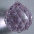 30mm Pink Crystal Ball Prisms #1701-30