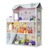 Eichhorn 100002510 Wooden Doll, House, Villa, Colourful view 1