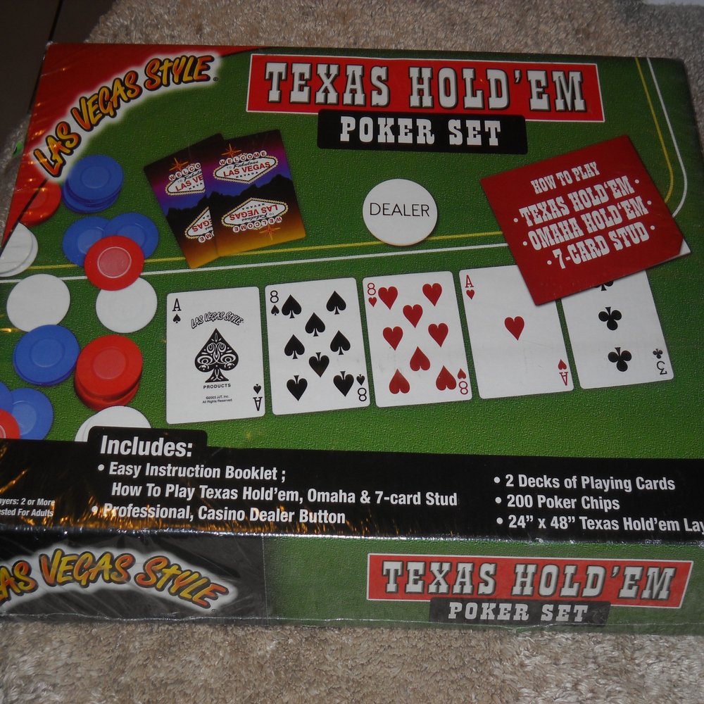 LAS Vegas Style Texas Hold 'EM Poker Set