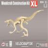 Velociraptor XL QUAY Woodcraft Construction Kit FSC view 1