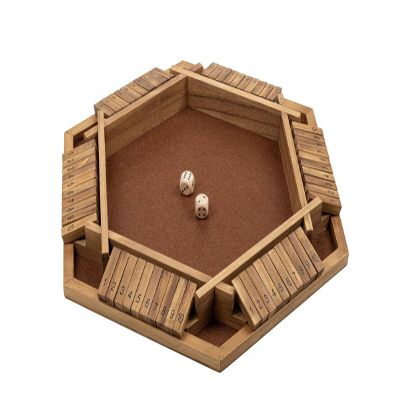 6 Player Shut The Box - 10 Numbers
