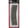 Atlas HO Scale Code 83 22" Radius Curve 6-Pack Model Train Track view 1