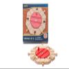 maxim enterprise, inc. Wood Railway Turntable, 8-Way Turn Table for Roundhouse, Wooden Train Track Accessories for Kids Ages 3 and Up, Compatible with Thomas & Friends, Major Brand Wooden Railways view 1