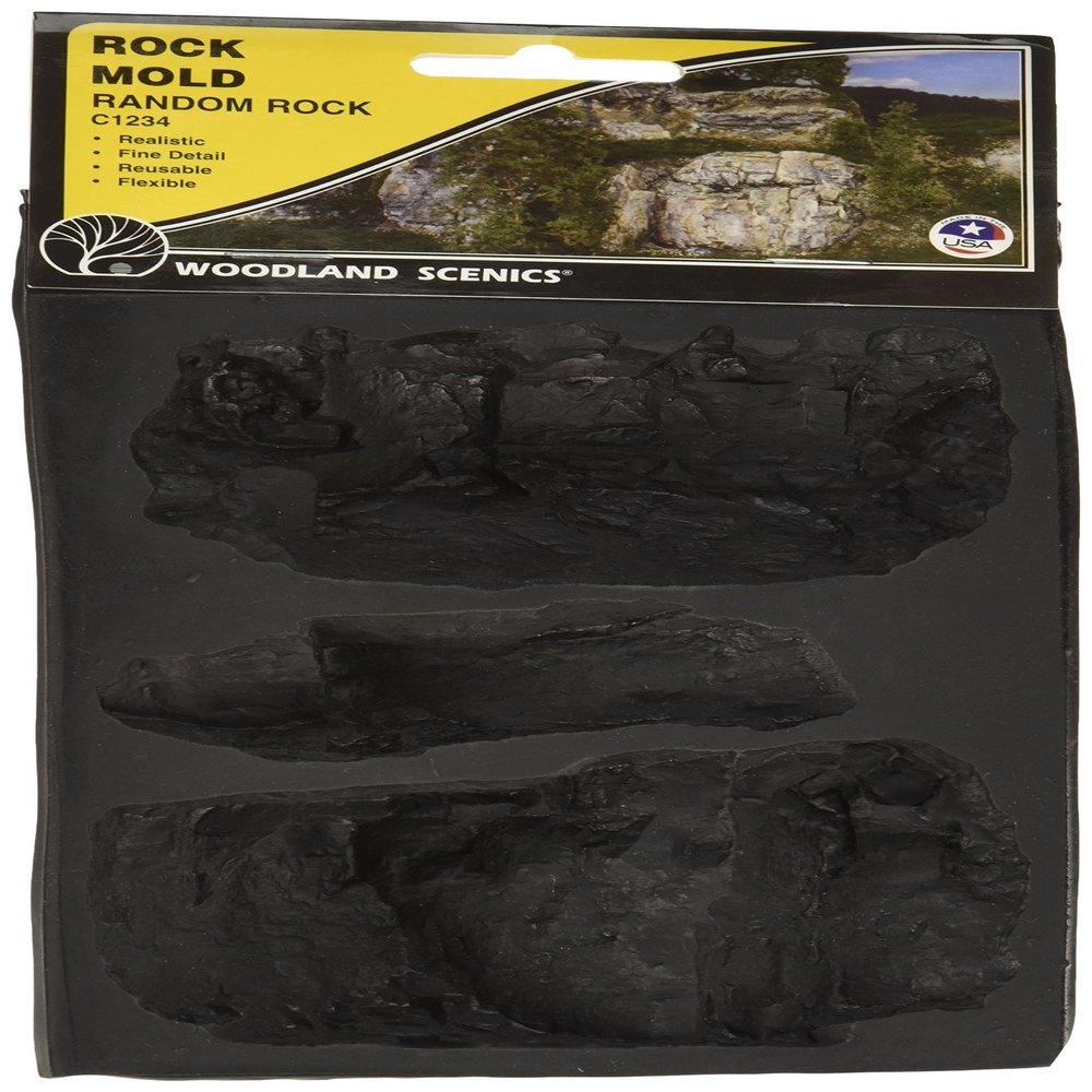 Woodland Scenics Mold RCK, Random Rock (C1234)