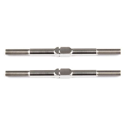 Associated 1405 FT Titanium Turnbuckles 48 mm/1.875 in silver