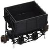 Bachmann Industries Scale Ore Car - Side-Dump Car - Black - Large "G" Rolling Stock (1:20.3 Scale) view 1
