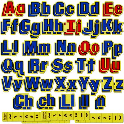 Little Folk Visuals Letters Combo Precut Felt Pieces, 118 Pieces Set
