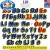Little Folk Visuals Letters Combo Precut Felt Pieces, 118 Pieces Set view 2