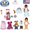 Little Folk Visuals Dress-Up Fun Precut Felt Pieces, 15 Pieces Add-On Set view 4