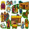 Little Folk Visuals Beginners Bible: Baby Jesus Precut Felt Pieces, 16 Pieces Set view 1