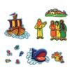 Little Folk Visuals Beginners Bible: Jonah Precut Felt Pieces, 11 Pieces Set view 1