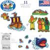 Little Folk Visuals Beginners Bible: Jonah Precut Felt Pieces, 11 Pieces Set view 2