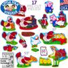 Little Folk Visuals Little Red Hen Precut Felt Pieces, 17 Pieces Set view 2