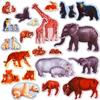 Little Folk Visuals Wild Animals Precut Felt Pieces, 22 Pieces Set view 1