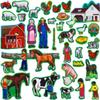 Little Folk Visuals Farm Set Precut Felt Pieces, 43 Pieces Set view 1