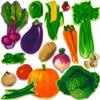 Little Folk Visuals Vegetables Precut Felt Pieces, 16 Pieces Set view 1