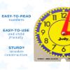 Judy Carson Dellosa 12 Mini Judy Clocks Set, 4" x 4" Learning Clock for Kids Ages 4-8, Kids Analog Clock for Teaching Time, Teaching Time Activity Set for Schools, Homeschool and Daycare view 3