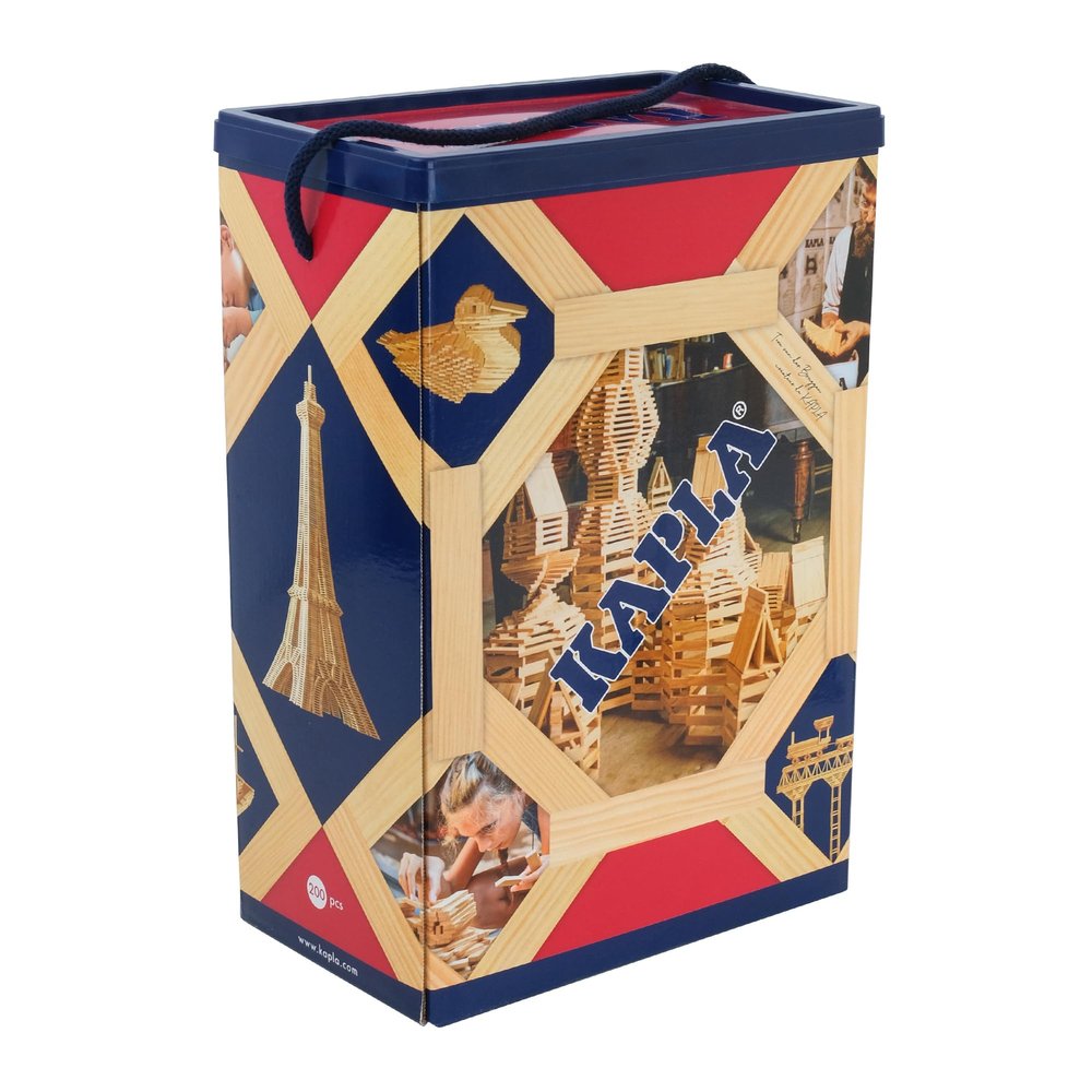 KAPLA Wooden Construction kit 200 Bricks