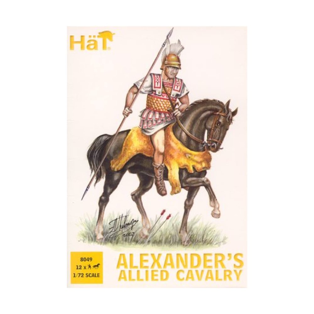 Alexanders Allied Cavalry w/Horses (24) 1/72 Hat