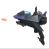 Batman Begins Vehicle Set Batcycle and Batjet view 3